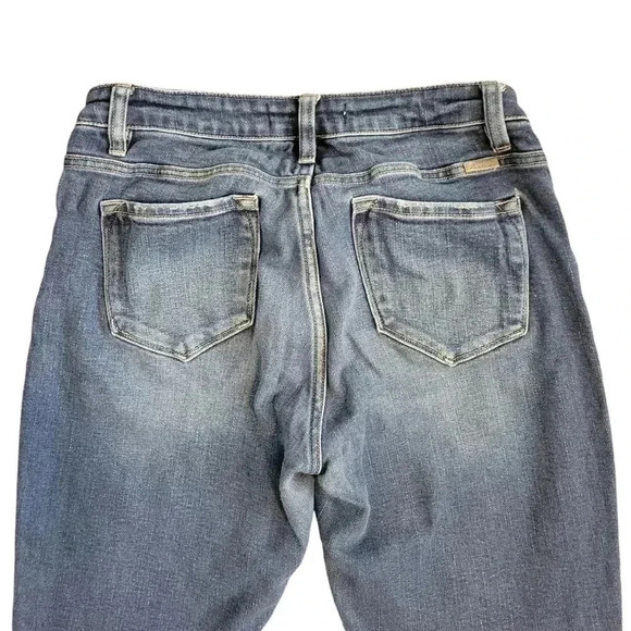 KanCan Skinny Jeans Size 9/28 Mid Rise Medium Wash - Picture 4 of 5